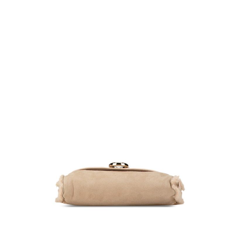 Salvatore Ferragamo Salvatore Ferragamo Salvatore Ferragamo Gancini Leather Shoulder Bag Leather Shoulder Bag EZ-21 4887 in Very Good Condition Size ONE SIZE - 3 Thumbnail