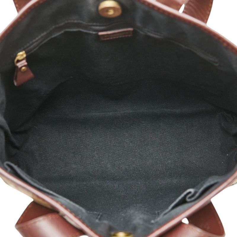 Burberry Burberry Burberry Nova Check Shadow Horse Tote Bag Canvas Tote Bag in Great Condition Size ONE SIZE - 5 Thumbnail