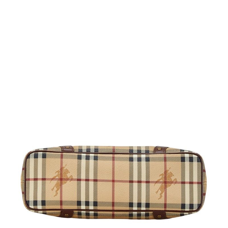 Burberry Burberry Burberry Nova Check Shadow Horse Tote Bag Canvas Tote Bag in Great Condition Size ONE SIZE - 4 Thumbnail