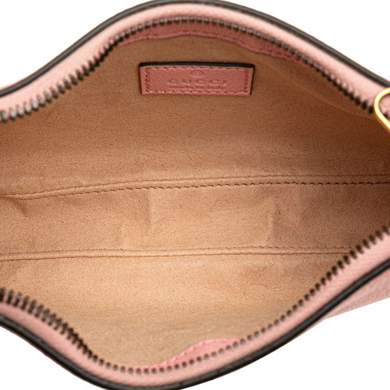 Gucci Gucci Gucci GG Marmont Aphrodite Leather Shoulder Bag Leather Shoulder Bag 739076 in Very Good Condition Size ONE SIZE - 4 Thumbnail