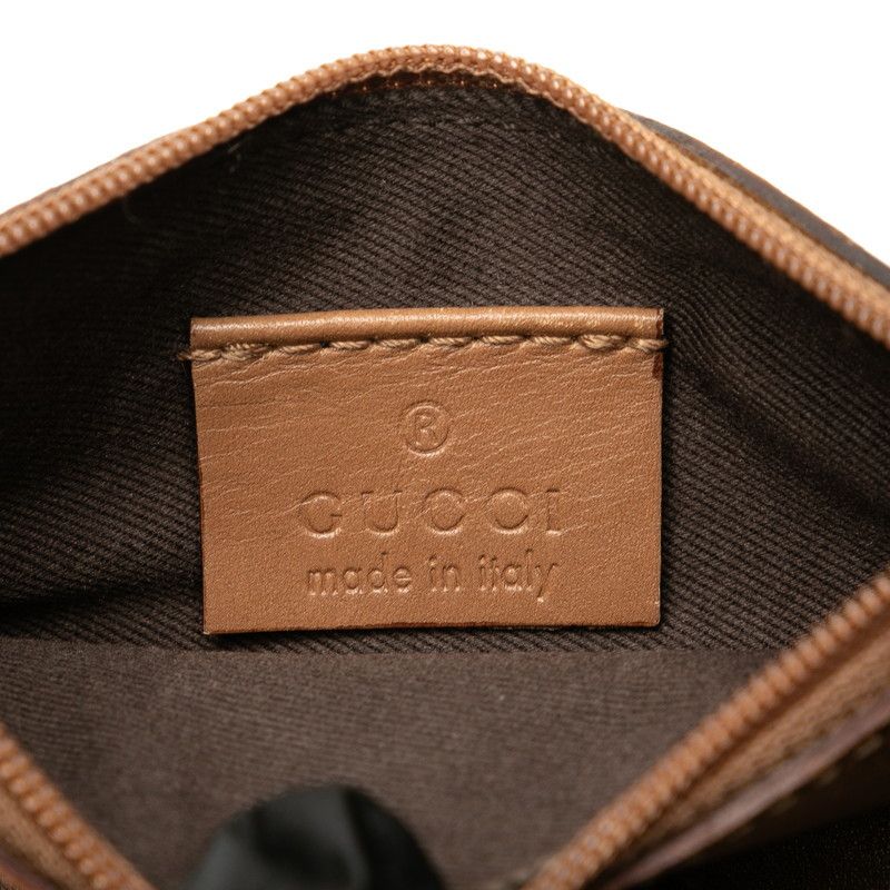 Gucci Gucci Gucci GG Canvas Leather Handbag 101919 Canvas Handbag 101919 in Very Good Condition Size ONE SIZE - 9 Thumbnail