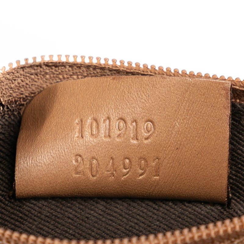 Gucci Gucci Gucci GG Canvas Leather Handbag 101919 Canvas Handbag 101919 in Very Good Condition Size ONE SIZE - 10 Thumbnail