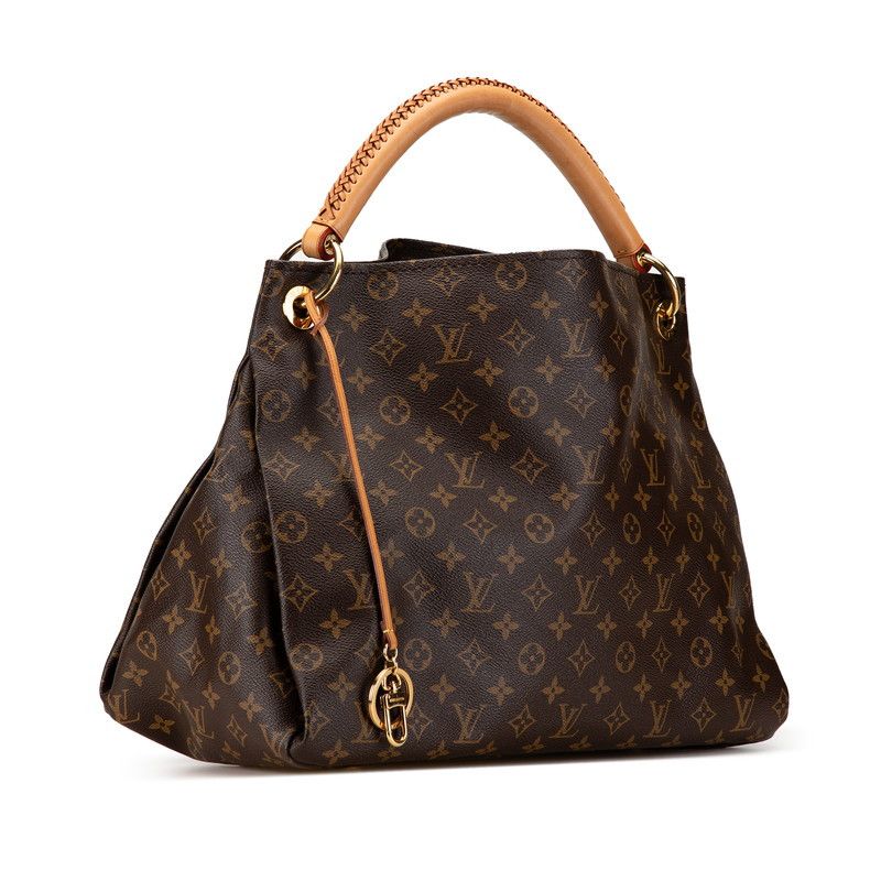 Louis Vuitton Louis Vuitton Louis Vuitton Artsy MM Shoulder Bag Brown PVC Leather Canvas Shoulder Bag M40249 in Very Good Condition Size ONE SIZE - 2 Thumbnail