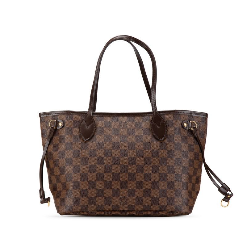 Louis Vuitton Louis Vuitton Louis Vuitton Damier Neverfull PM Tote Bag Canvas Tote Bag N51109 in Very Good Condition Size ONE SIZE - 3 Thumbnail
