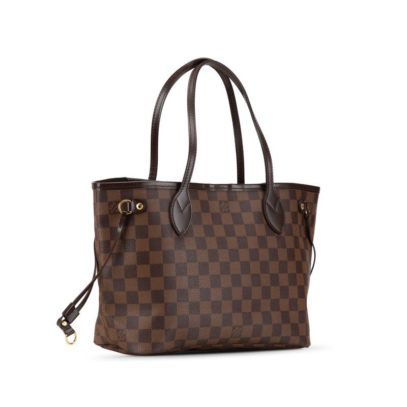 Louis Vuitton Louis Vuitton Louis Vuitton Damier Neverfull PM Tote Bag Canvas Tote Bag N51109 in Very Good Condition Size ONE SIZE - 2 Thumbnail