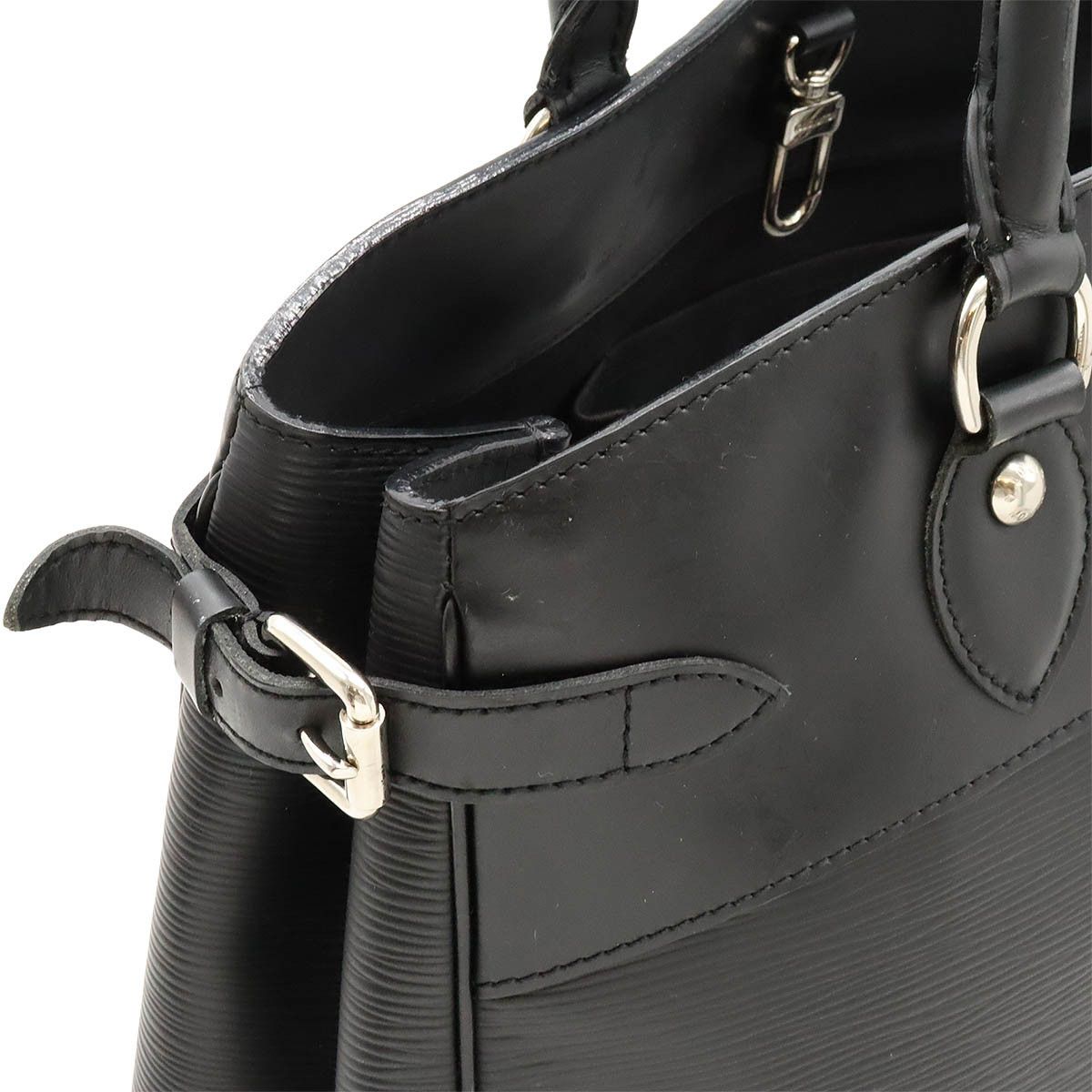 Louis Vuitton Louis Vuitton Louis Vuitton Epi Passy GM Tote Bag Black Leather Tote Bag M59252 in Good Condition Size ONE SIZE - 7 Thumbnail
