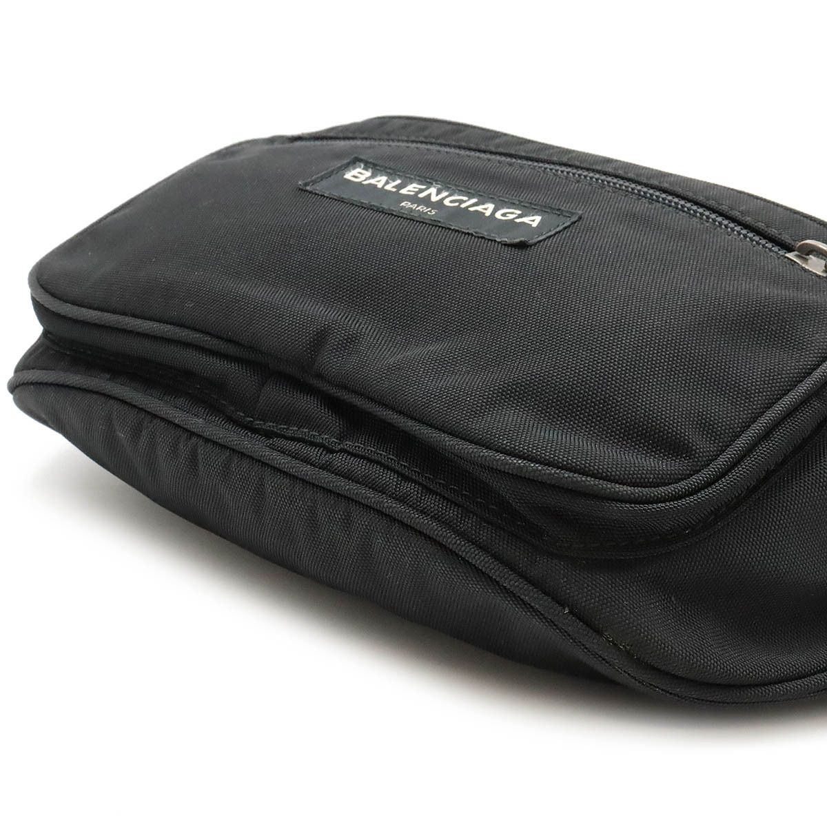 Balenciaga Balenciaga Balenciaga Explorer Nylon Belt Bag Black Canvas Belt Bag 482389 in Very Good Condition Size ONE SIZE - 3 Thumbnail