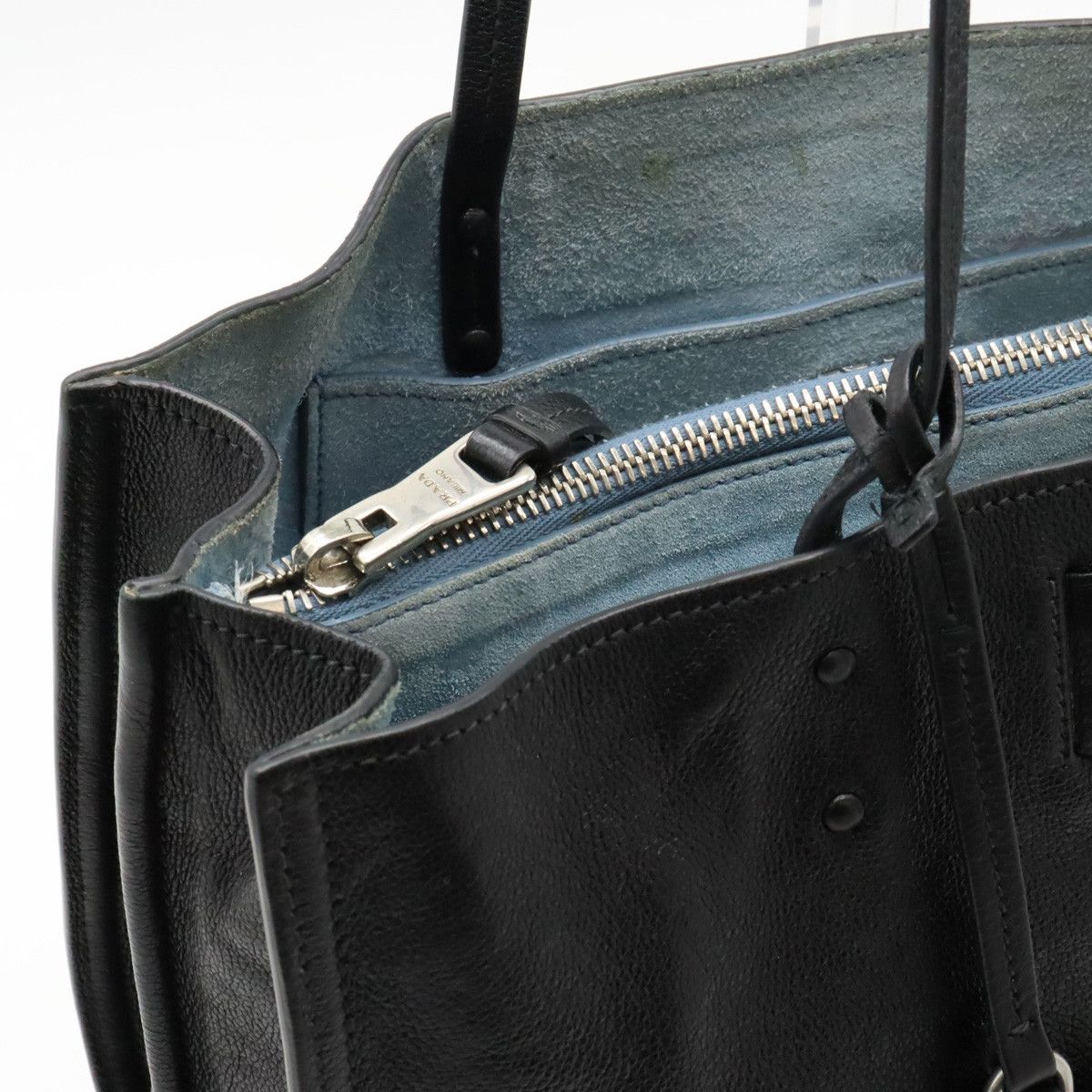 Prada Prada Prada Leather Etiquette Tote Bag 1BG122 Leather Tote Bag 1BG122 in Good Condition Size ONE SIZE - 8 Thumbnail