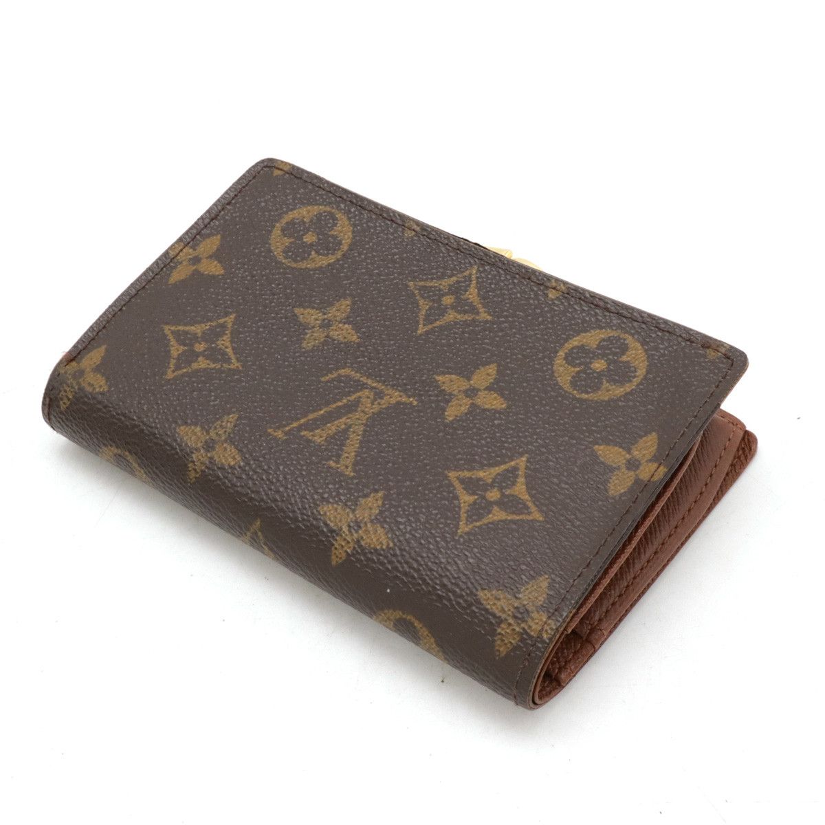 Louis Vuitton Louis Vuitton Louis Vuitton Monogram Portefeuille Viennois Wallet M61663 Canvas Short Wallet M61663 in Very Good Condition Size ONE SIZE - 2 Thumbnail