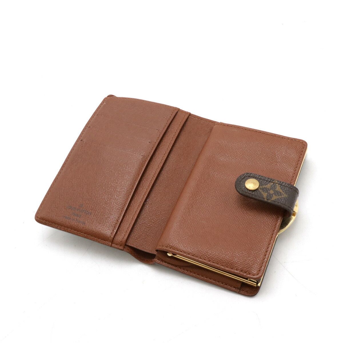 Louis Vuitton Louis Vuitton Louis Vuitton Monogram Portefeuille Viennois Wallet M61663 Canvas Short Wallet M61663 in Very Good Condition Size ONE SIZE - 4 Thumbnail