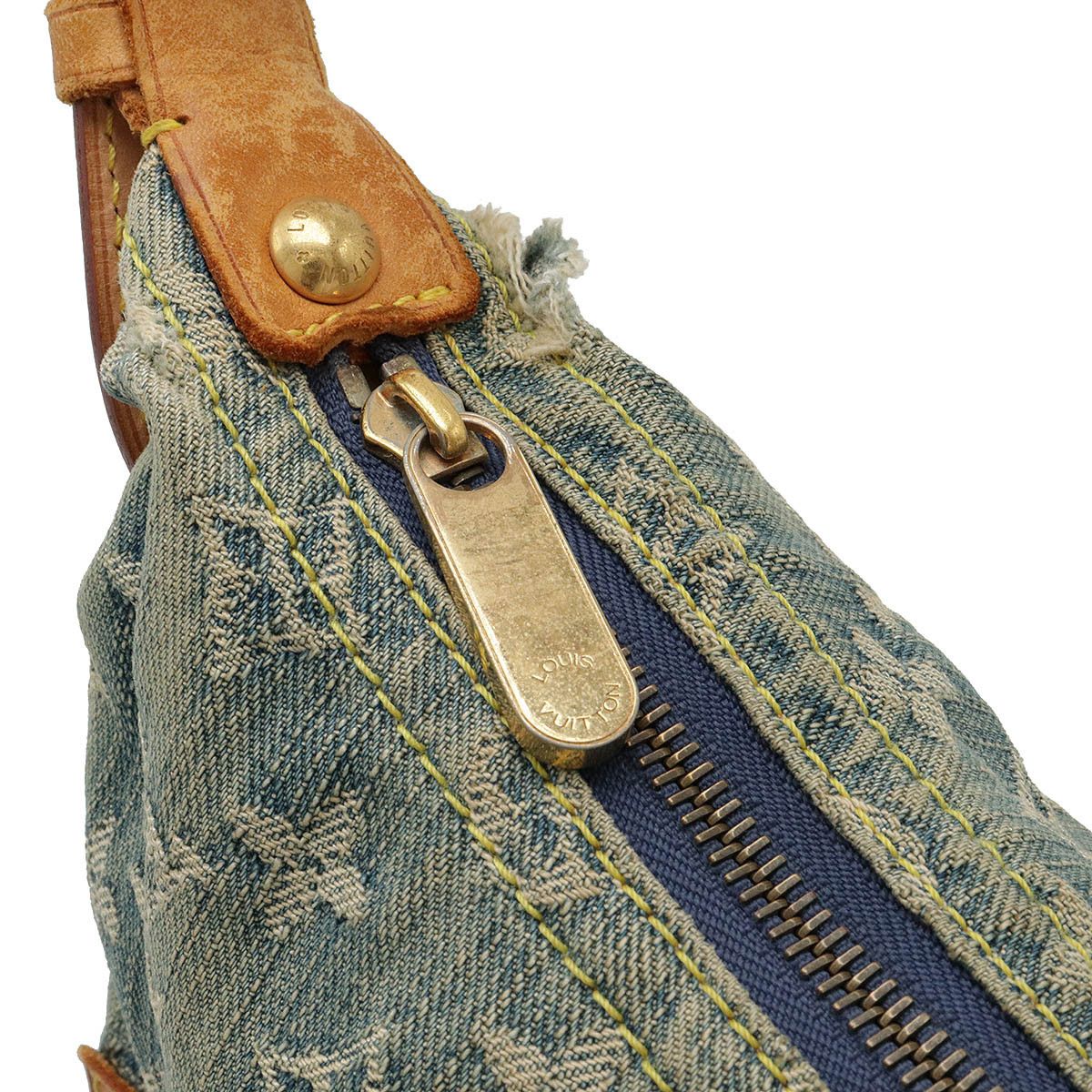 Louis Vuitton Louis Vuitton Louis Vuitton Monogram Denim Bag GM M95048 Canvas Shoulder Bag M95048 in Good Condition Size ONE SIZE - 6 Thumbnail