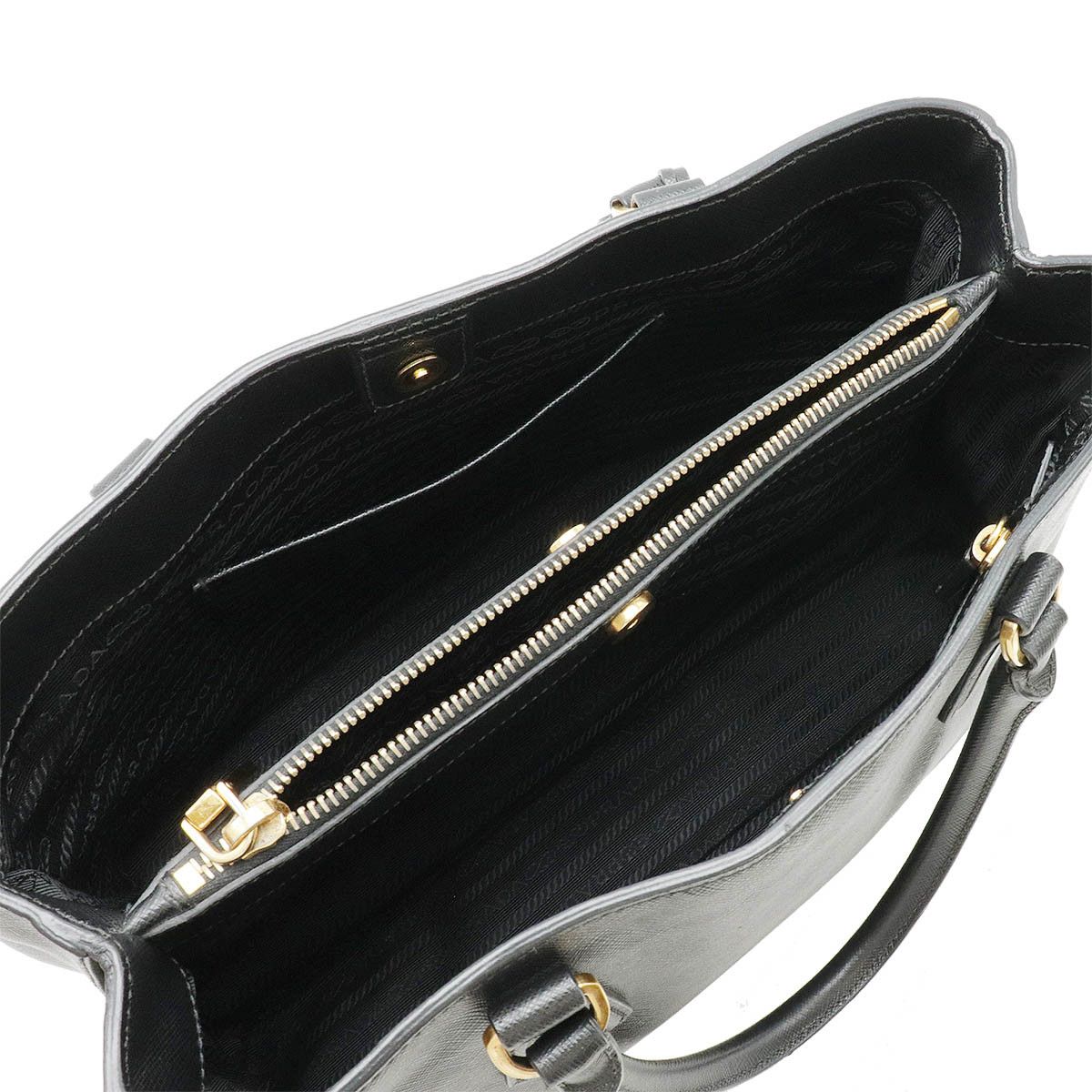 Prada Prada Prada Saffiano Lux Leather Handbag Black Leather Handbag BN1874 in Very Good Condition Size ONE SIZE - 5 Thumbnail