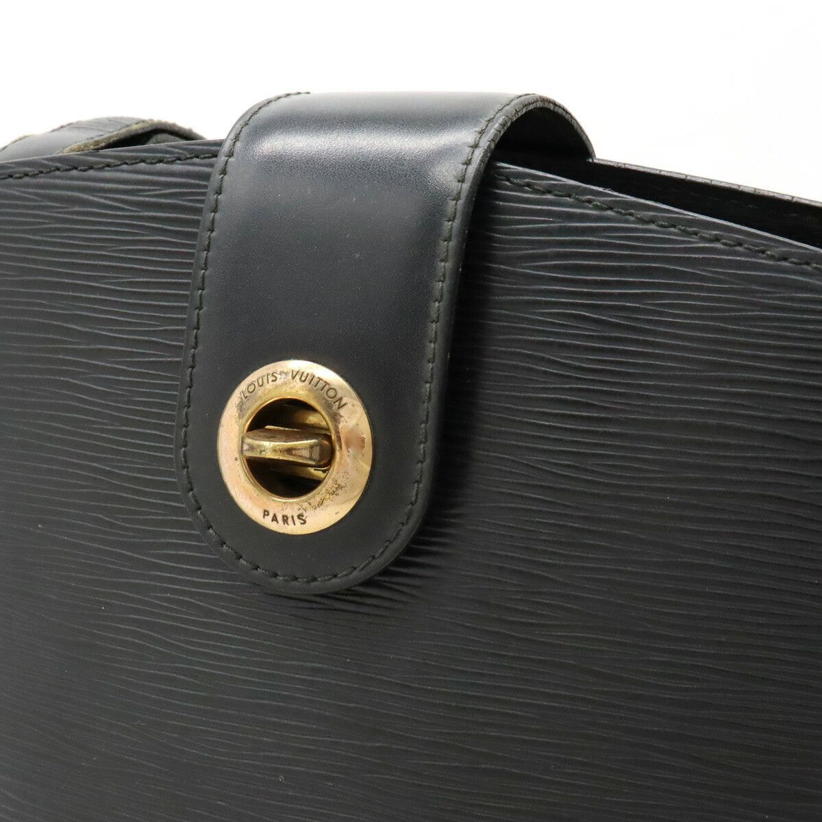 Louis Vuitton Louis Vuitton Louis Vuitton Epi Cluny Shoulder Bag Black M52252 Leather Shoulder Bag M52252 in Good Condition Size ONE SIZE - 4 Thumbnail