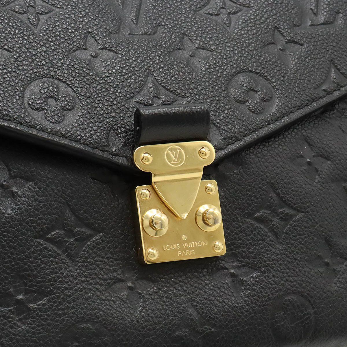 Louis Vuitton Louis Vuitton Louis Vuitton Monogram Empreinte Pochette Metis MM Handbag Leather Handbag M41487 in Very Good Condition Size ONE SIZE - 8 Thumbnail