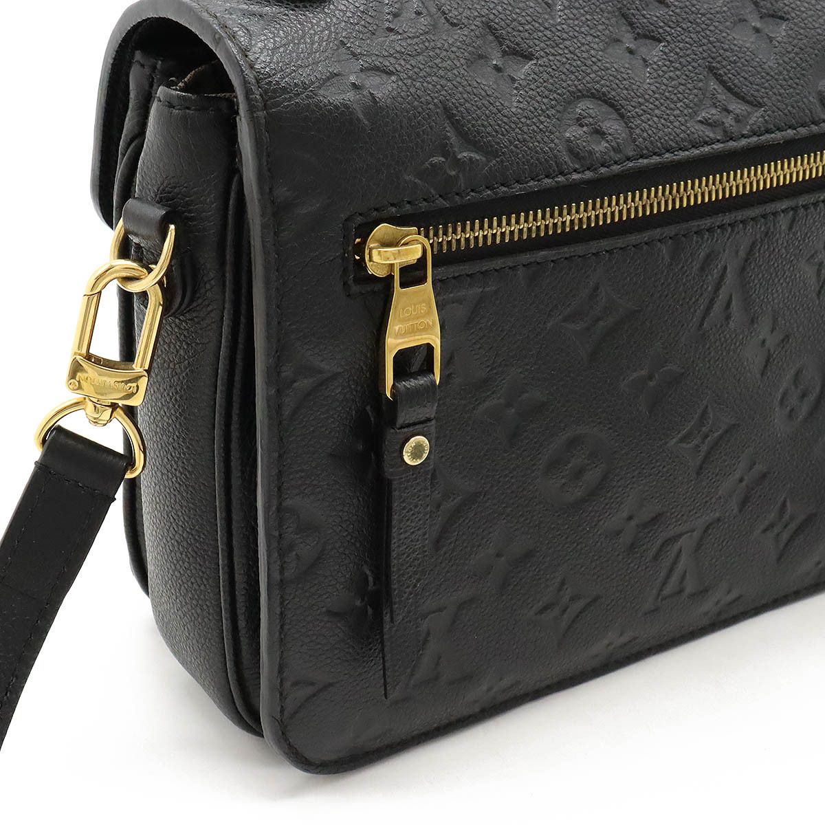 Louis Vuitton Louis Vuitton Louis Vuitton Monogram Empreinte Pochette Metis MM Handbag Leather Handbag M41487 in Very Good Condition Size ONE SIZE - 4 Thumbnail