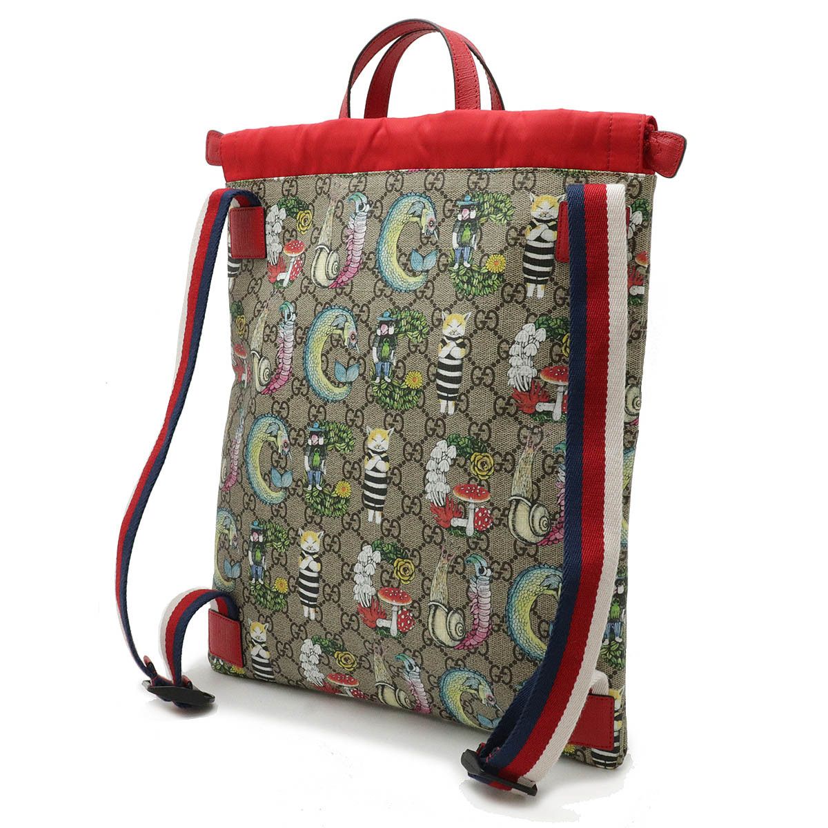 Gucci Gucci Gucci Children's GG Supreme Print Backpack Canvas Backpack 550775 in Pristine Condition Size ONE SIZE - 2 Thumbnail