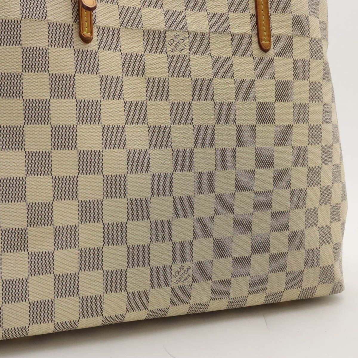 Louis Vuitton Louis Vuitton Louis Vuitton Damier Azur Cabas MM Tote Bag Canvas Tote Bag N41375 in Good Condition Size ONE SIZE - 8 Thumbnail