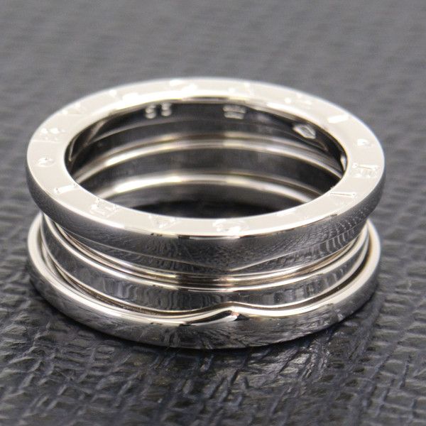 Bvlgari Bvlgari Bvlgari B-ZERO1 Ring 750WG White Gold Metal Ring 74573 in Great Condition Size ONE SIZE - 7 Thumbnail