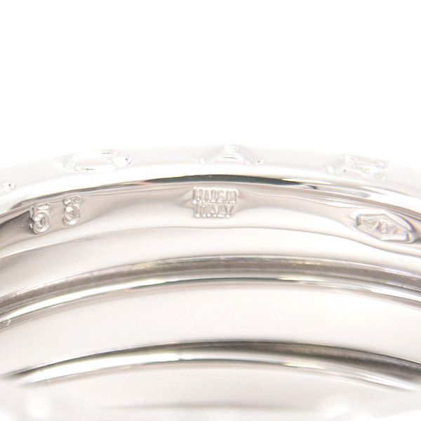 Bvlgari Bvlgari Bvlgari B-ZERO1 Ring 750WG White Gold Metal Ring 74573 in Great Condition Size ONE SIZE - 4 Thumbnail