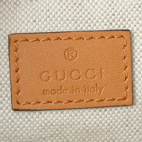Gucci Gucci Gucci Patch Small Tote Bag Brown Natural Material Tote Bag 779671 in Great Condition Size ONE SIZE - 6 Thumbnail