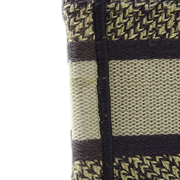 Dior Dior Christian Dior Mini Book Tote Canvas Leopard Canvas Handbag 75443 in Great Condition Size ONE SIZE - 10 Thumbnail