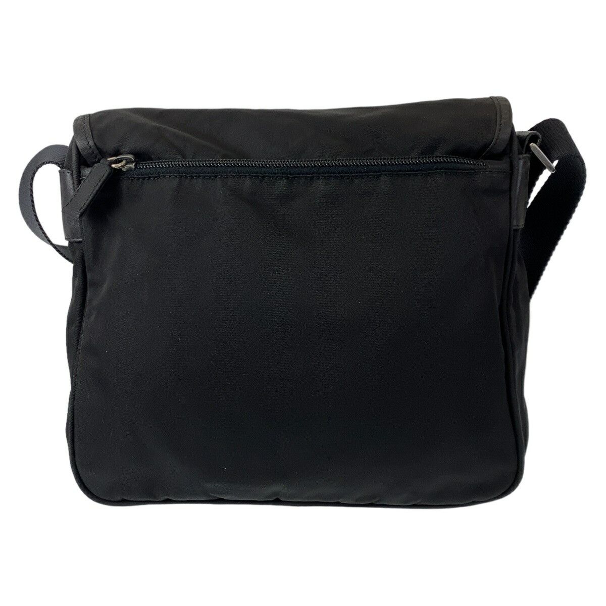 Prada Prada Prada Nylon Tessuto Logo Plate Shoulder Bag Canvas Crossbody Bag 406384 in Very Good Condition Size ONE SIZE - 2 Thumbnail