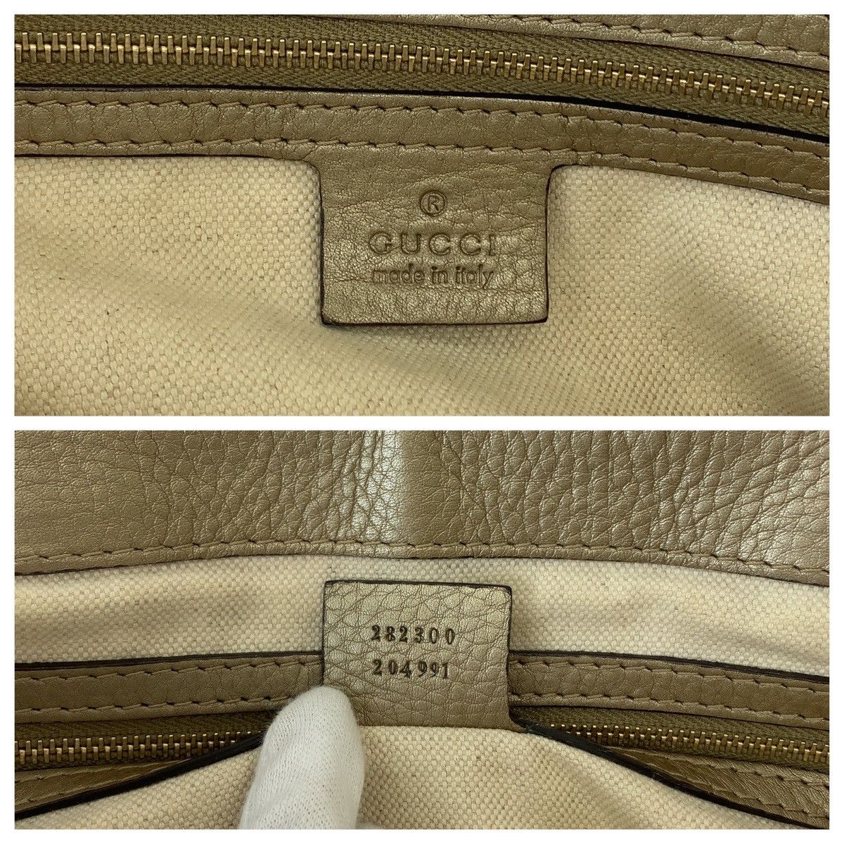 Gucci Gucci Gucci Bella Bamboo Ribbon Tassel Tote Bag Canvas Tote Bag 282300 in Very Good Condition Size ONE SIZE - 4 Thumbnail