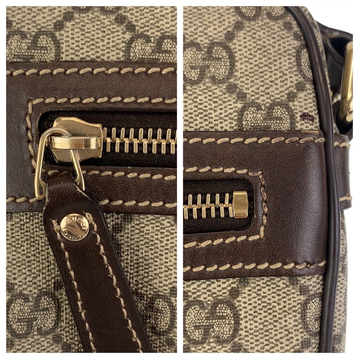 Gucci Gucci Gucci GG Supreme PVC Shoulder Bag Canvas Crossbody Bag 201447 in Very Good Condition Size ONE SIZE - 5 Thumbnail
