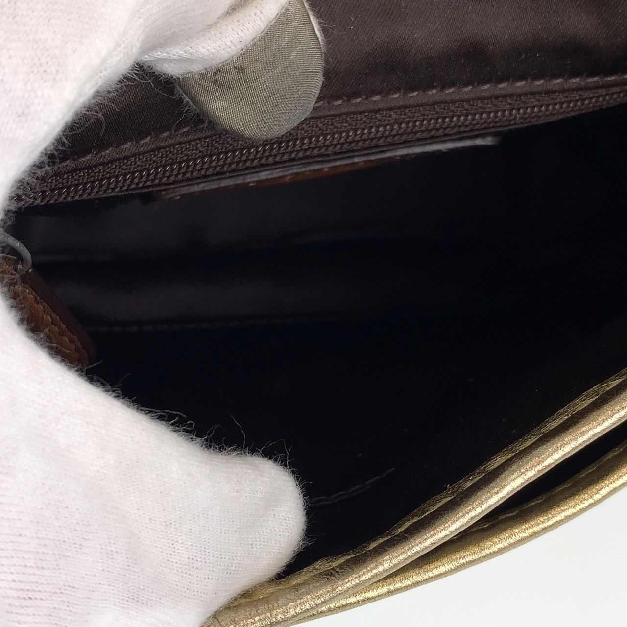 Coach Coach Coach Signature Canvas Leather Shoulder Bag Canvas Crossbody Bag 401751 in Very Good Condition Size ONE SIZE - 6 Thumbnail
