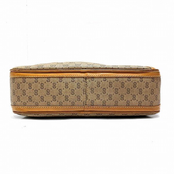 Gucci Gucci Gucci Micro GG One Shoulder Bag Canvas Shoulder Bag 001261 in Good Condition Size ONE SIZE - 3 Thumbnail