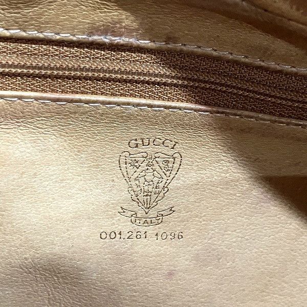 Gucci Gucci Gucci Micro GG One Shoulder Bag Canvas Shoulder Bag 001261 in Good Condition Size ONE SIZE - 5 Thumbnail