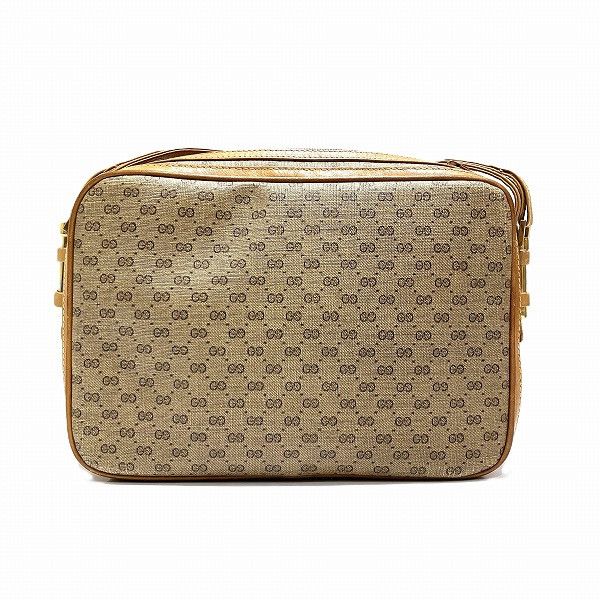 Gucci Gucci Gucci Micro GG One Shoulder Bag Canvas Shoulder Bag 001261 in Good Condition Size ONE SIZE - 2 Thumbnail