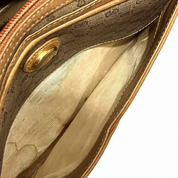 Gucci Gucci Gucci Micro GG One Shoulder Bag Canvas Shoulder Bag 001261 in Good Condition Size ONE SIZE - 8 Thumbnail