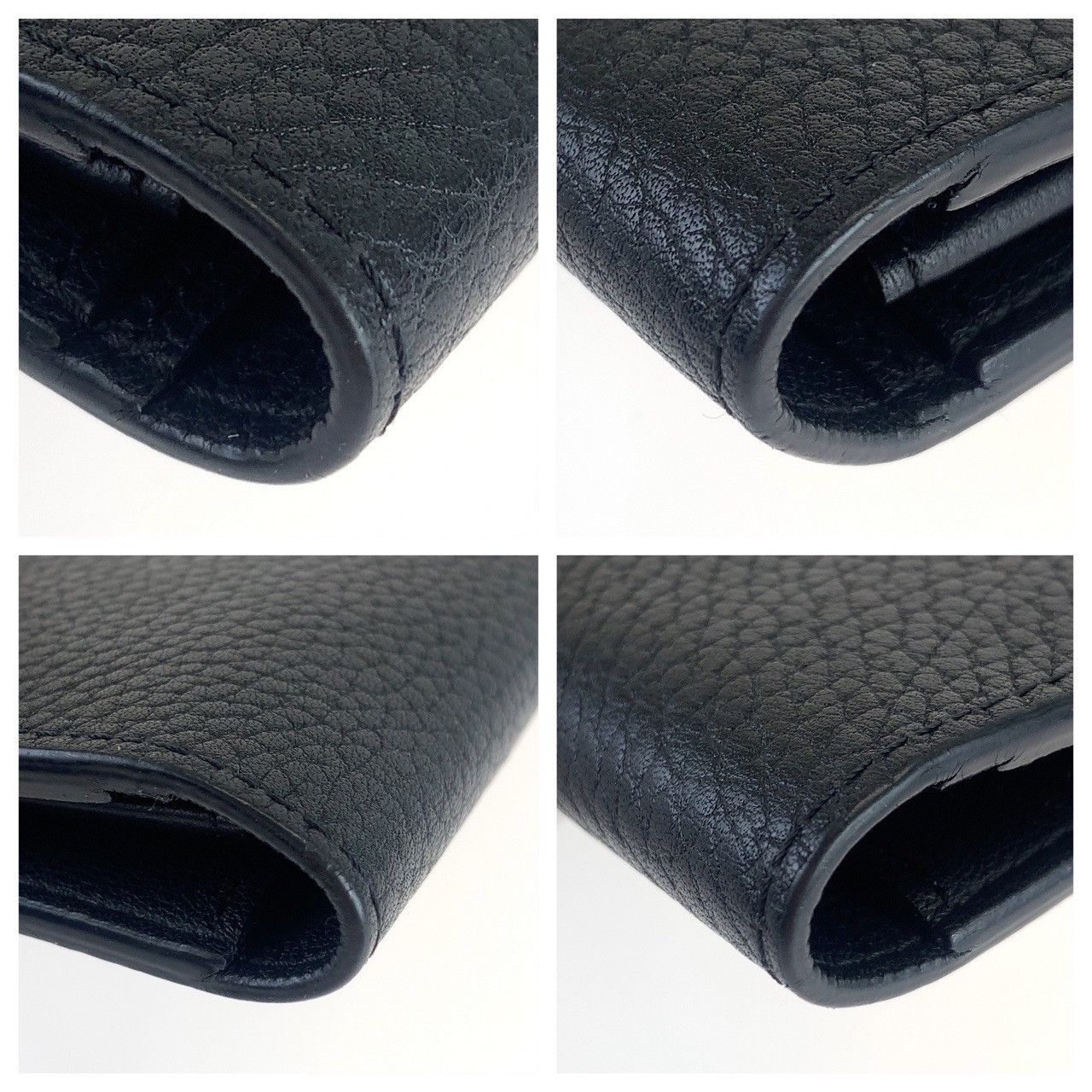 Louis Vuitton Louis Vuitton Louis Vuitton Taurillon Leather Long Wallet M58192 Leather Long Wallet M58192 in Great Condition Size ONE SIZE - 7 Thumbnail