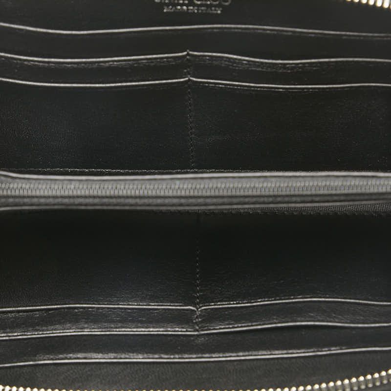 Jimmy Choo Jimmy Choo Jimmy Choo Star Studs Leather Zip Wallet Leather Long Wallet in Very Good Condition Size ONE SIZE - 6 Thumbnail