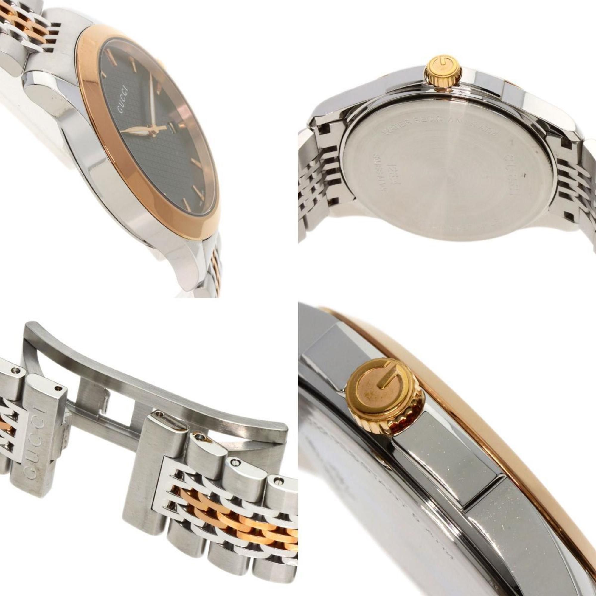 Gucci Gucci 126.4 G Timeless Watch Stainless Steel PGP Men's GUCCI Size ONE SIZE - 6 Thumbnail