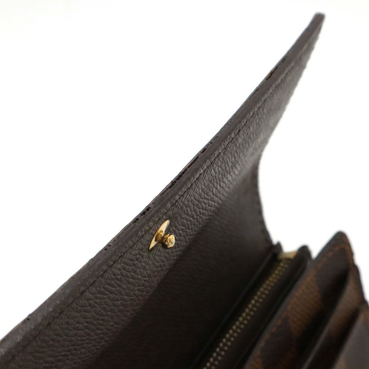Louis Vuitton Louis Vuitton Louis Vuitton Damier Portefeuille Sarah Wallet Canvas Long Wallet N61734 Size ONE SIZE - 5 Thumbnail