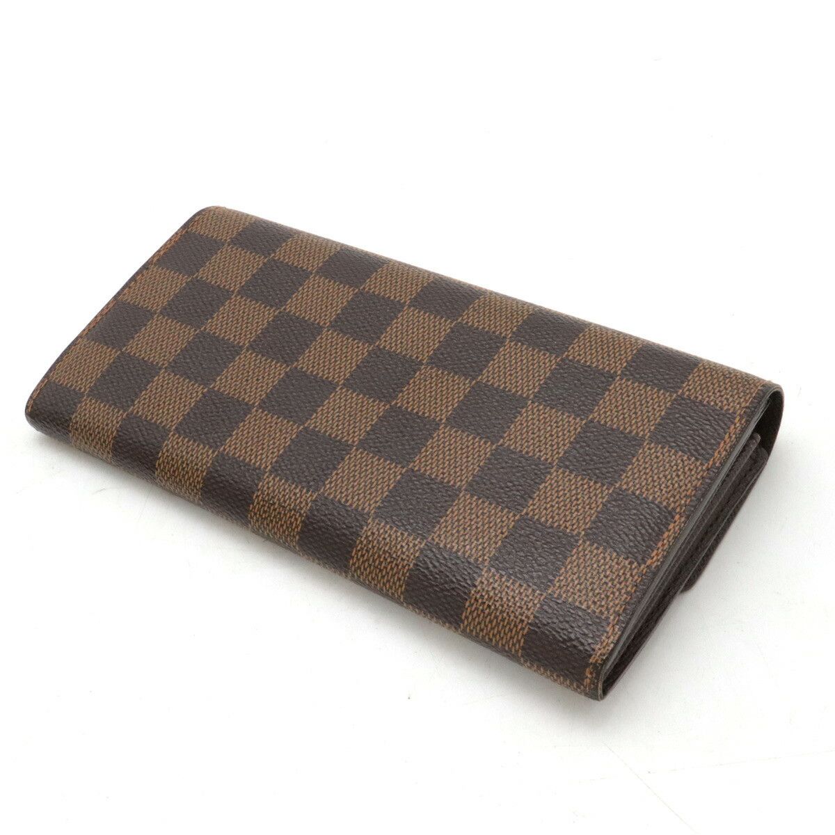 Louis Vuitton Louis Vuitton Louis Vuitton Damier Portefeuille Sarah Wallet Canvas Long Wallet N61734 Size ONE SIZE - 2 Thumbnail