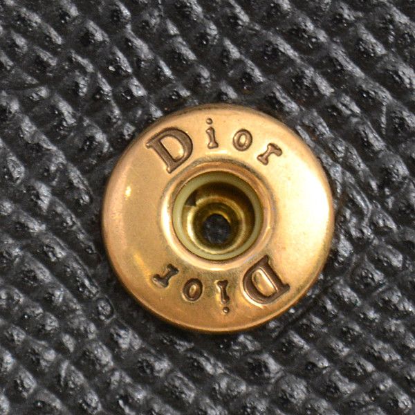 Dior Dior Dior Saddle Card Holder Black Leather Business card case S5611CBAA in Great Condition Size ONE SIZE - 5 Thumbnail
