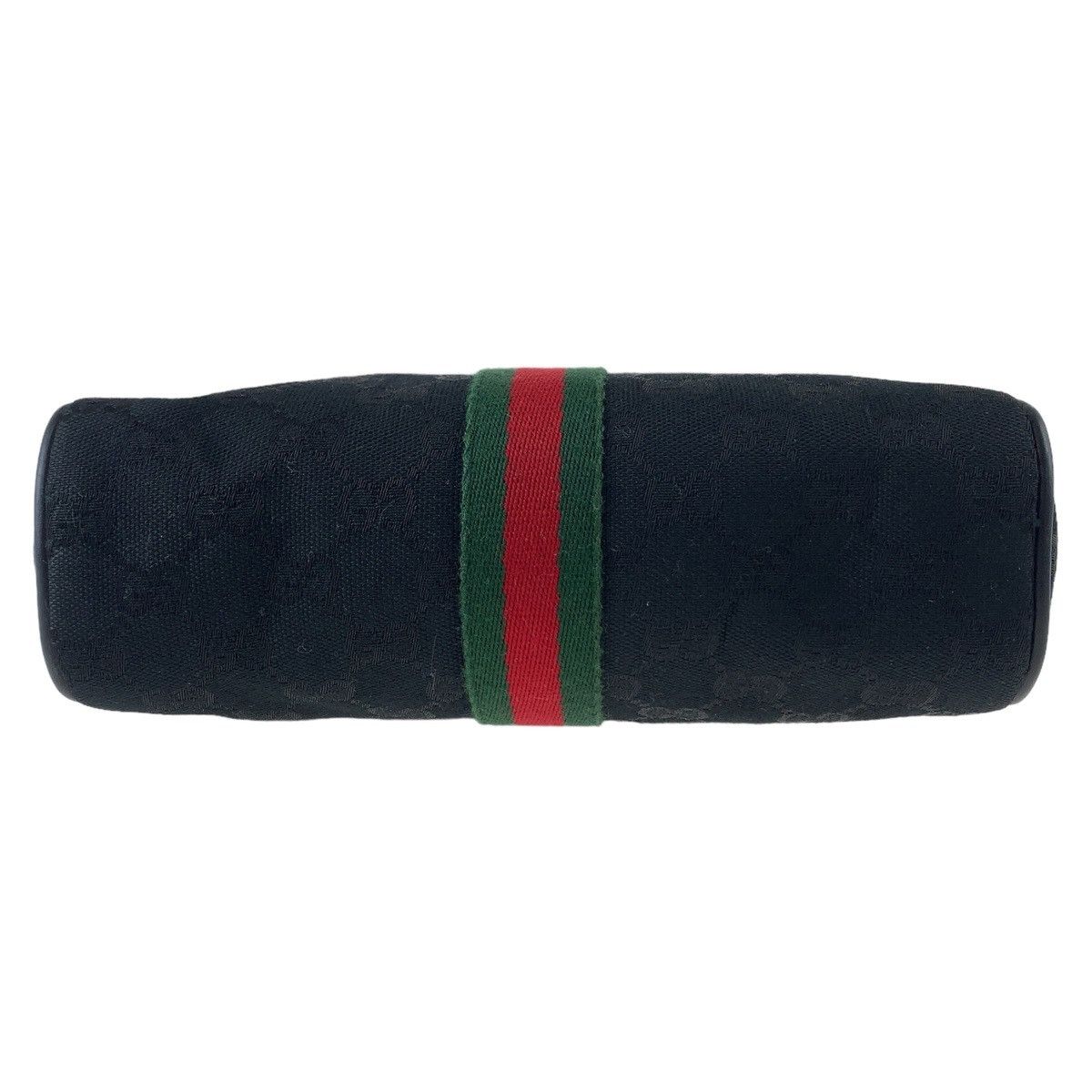 Gucci Gucci Gucci Vintage GG Canvas Leather Shoulder Bag Canvas Crossbody Bag 370013653 Size ONE SIZE - 7 Thumbnail