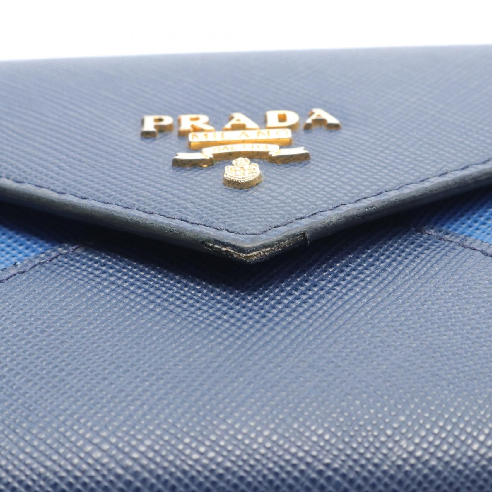 Prada Prada Saffiano Card Case Leather Card Case 1MC442 in Great Condition Size ONE SIZE - 7 Thumbnail