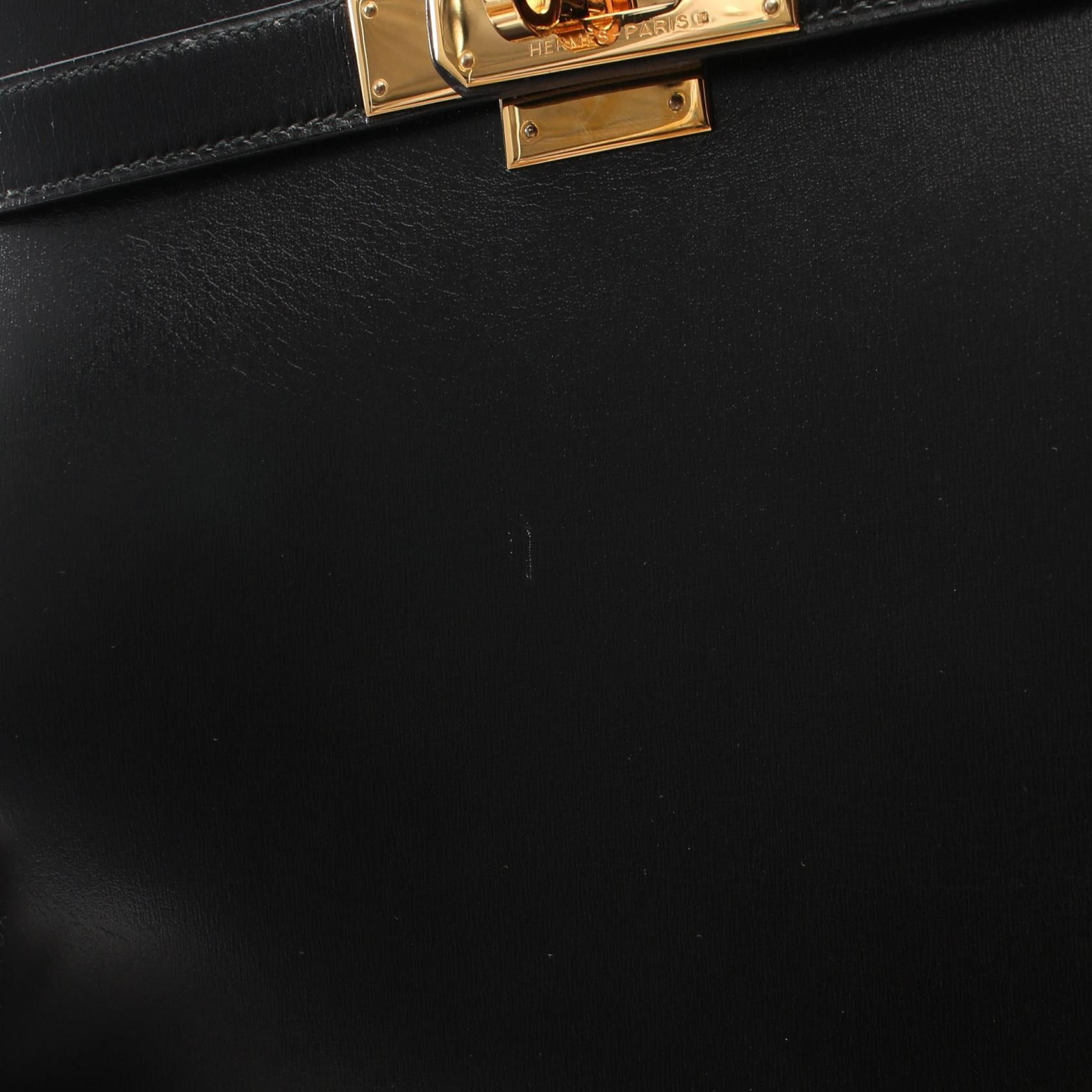Hermes Hermes Kelly Sport MM Leather Shoulder Bag in Great Condition Size ONE SIZE - 12 Thumbnail