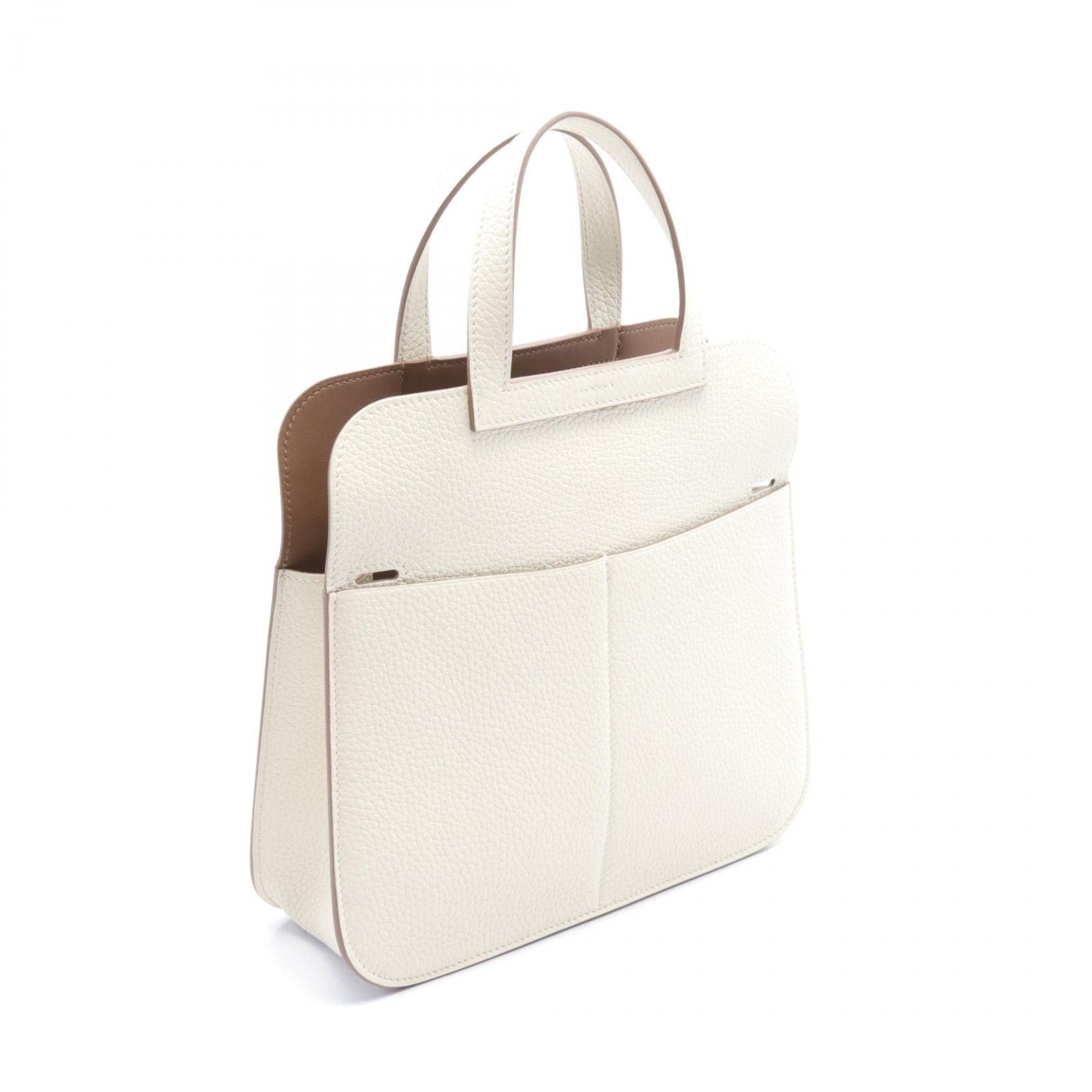 Hermes Hermes Halzan 25 Leather Shoulder Bag in Excellent Condition Size ONE SIZE - 2 Thumbnail