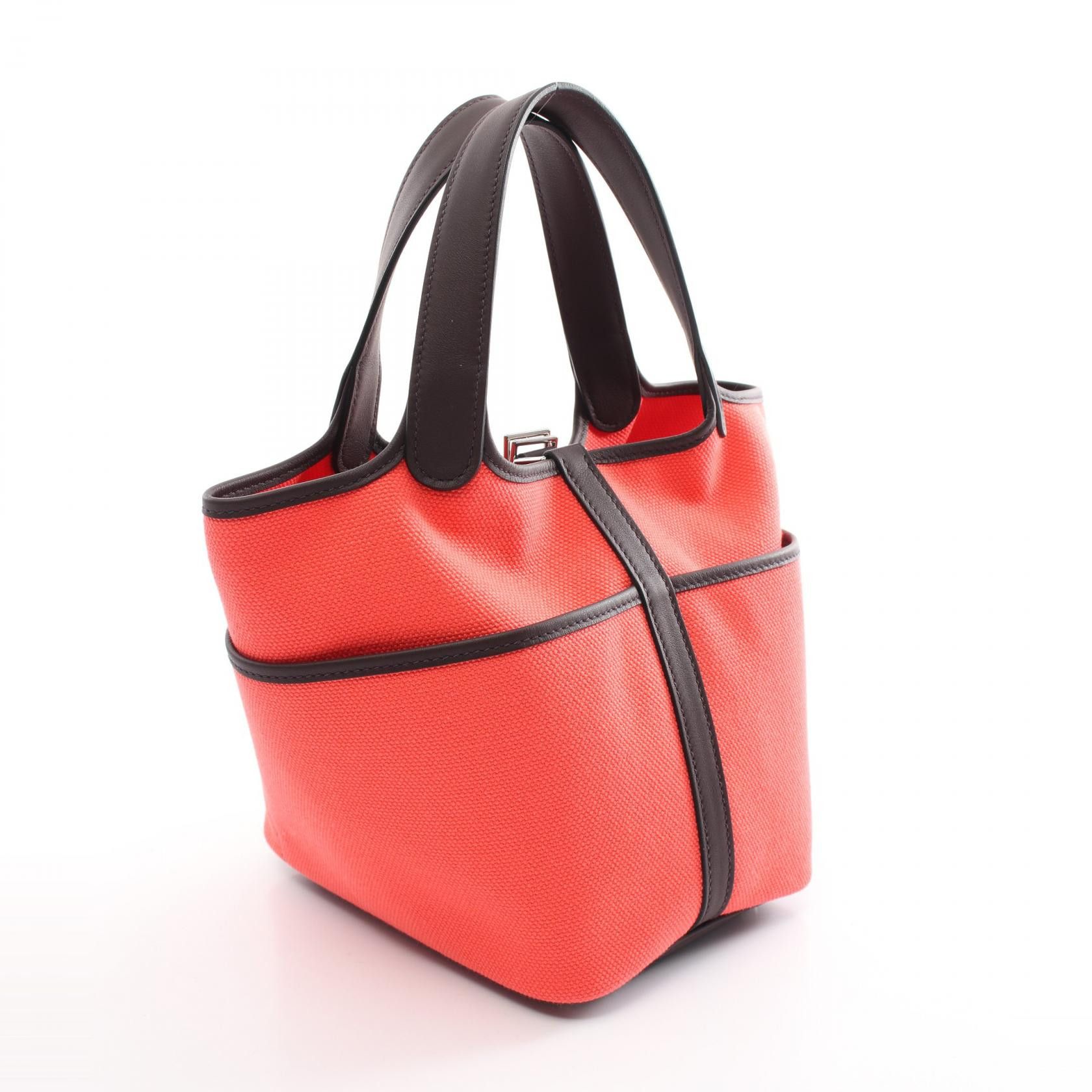 Hermes Hermes Picotin Lock PM Cargo Canvas Handbag in Great Condition Size ONE SIZE - 2 Thumbnail