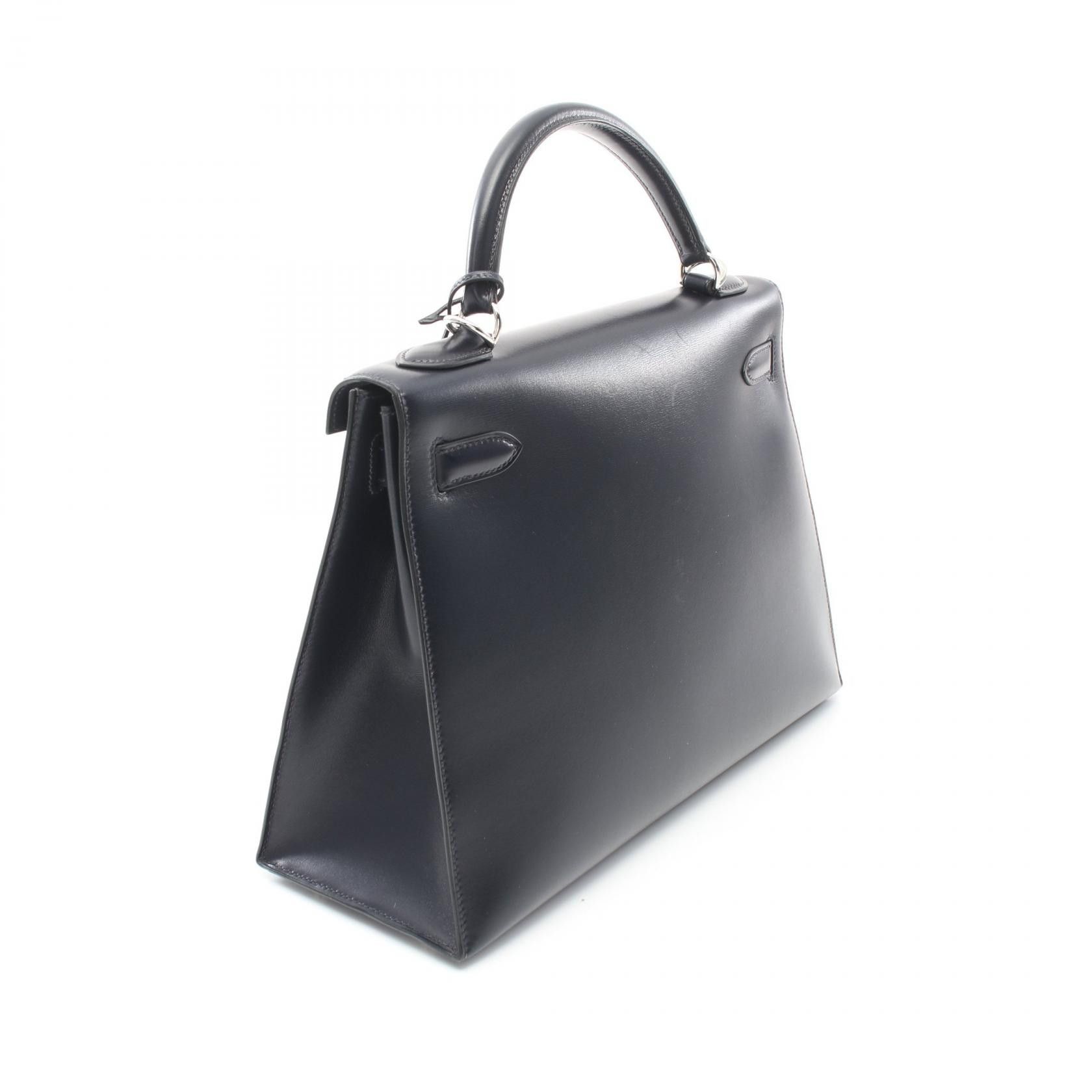 Hermes Hermes Box Kelly 32 Leather Handbag in Great Condition Size ONE SIZE - 2 Thumbnail