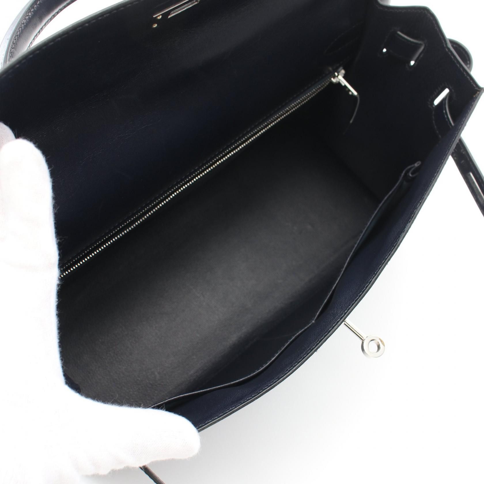 Hermes Hermes Box Kelly 32 Leather Handbag in Great Condition Size ONE SIZE - 3 Thumbnail