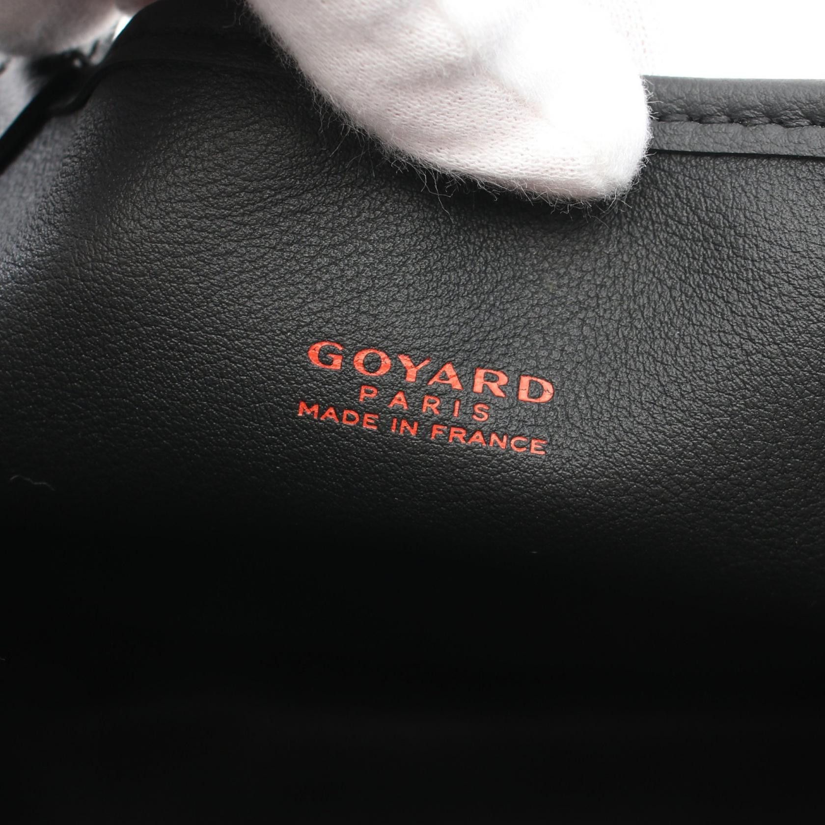 Goyard Goyard Goyardine Reversible Mini Anjou Canvas Handbag in Excellent Condition Size ONE SIZE - 4 Thumbnail