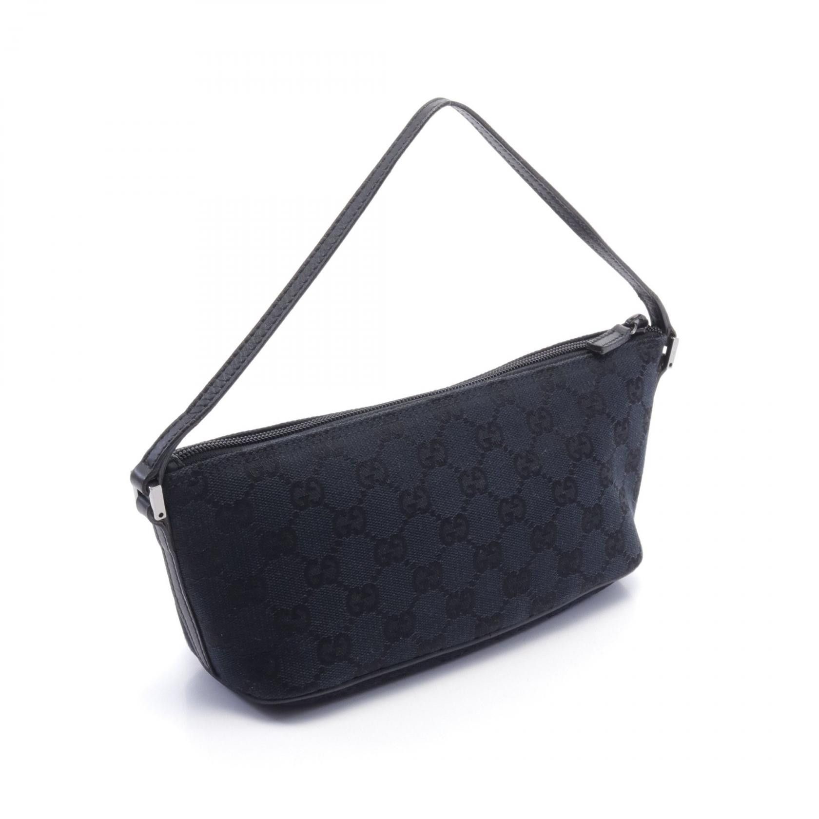 Gucci Gucci GG Canvas Banana Pouch Bag Canvas Handbag 391103 in Great Condition Size ONE SIZE - 2 Thumbnail