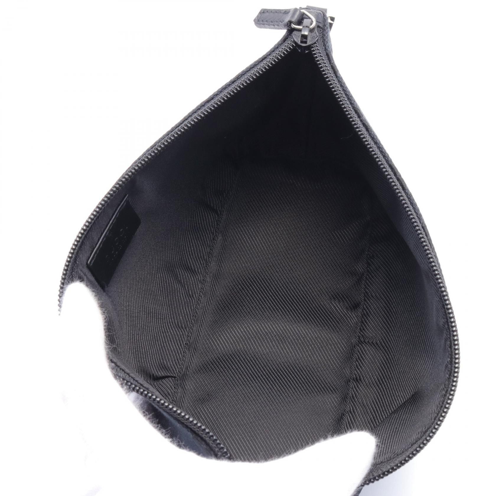 Gucci Gucci GG Canvas Banana Pouch Bag Canvas Handbag 391103 in Great Condition Size ONE SIZE - 3 Thumbnail
