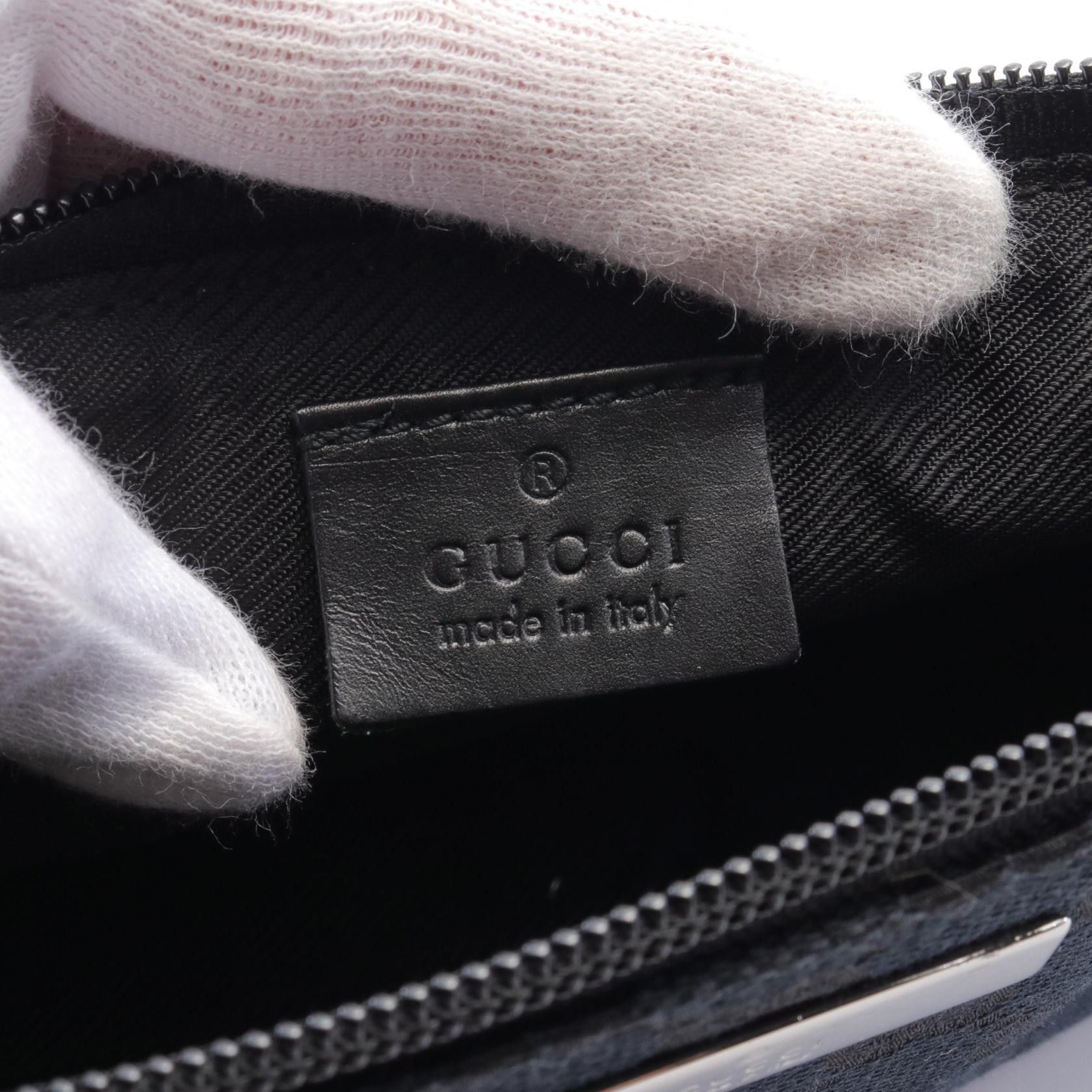 Gucci Gucci GG Canvas Banana Pouch Bag Canvas Handbag 391103 in Great Condition Size ONE SIZE - 4 Thumbnail